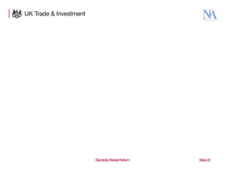 20

Electricity Market Reform

Slide 20

 