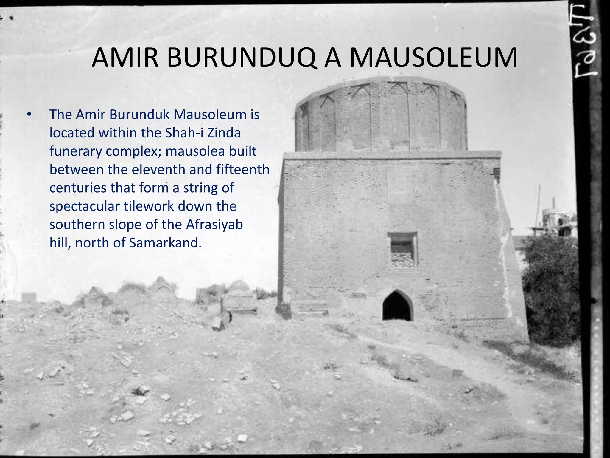 Timurid architecture - Ulugh Beg Madrasa, The Bibi Khanum Mosque, Aq ...
