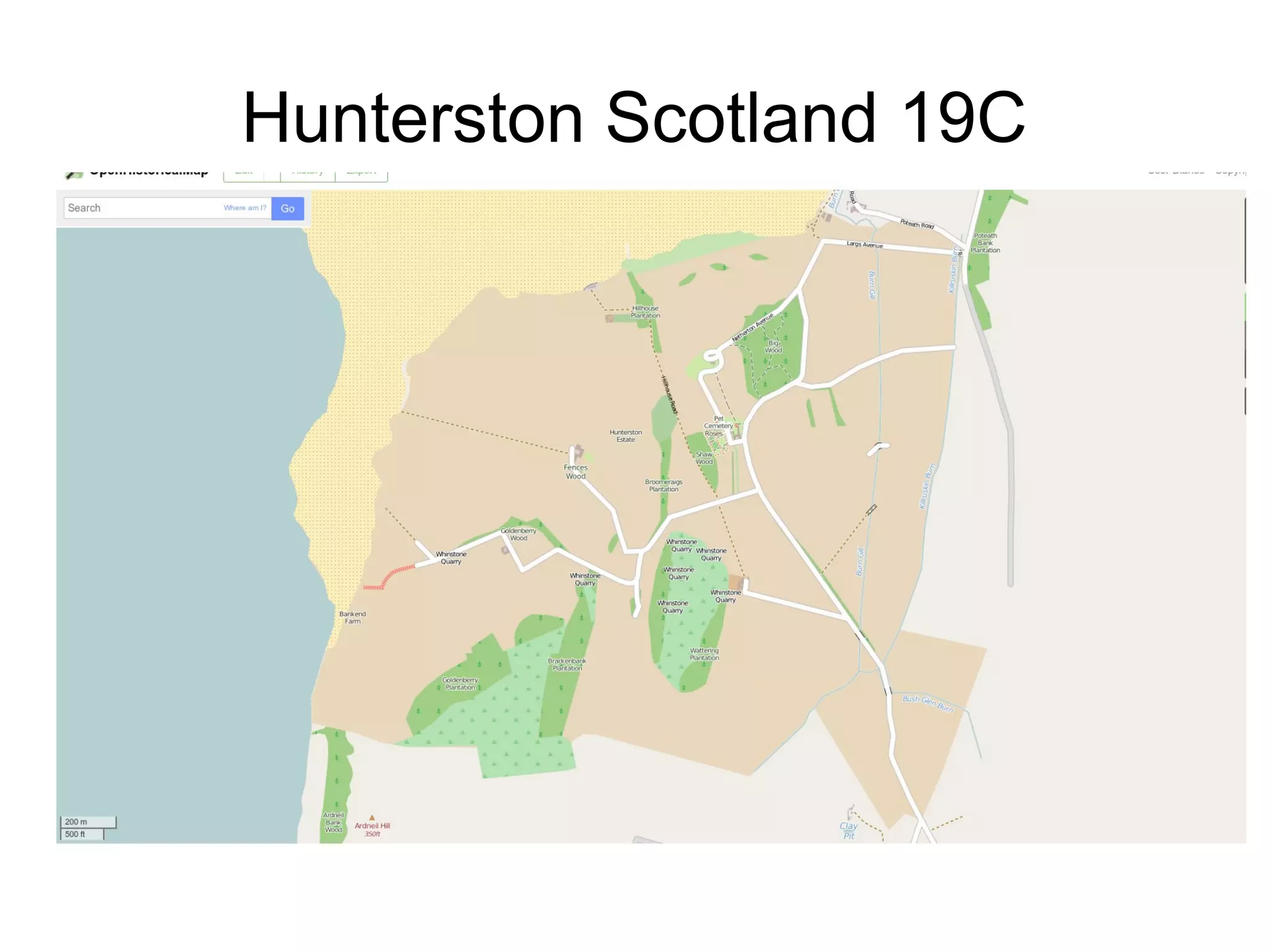 Hunterston Scotland 19C
 