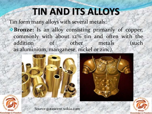 Tin and it’s alloy