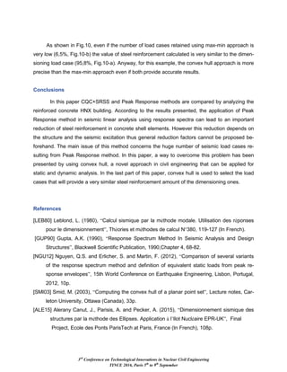 TINCE2016 - Response Spectrum Design using Peak Response method and ...