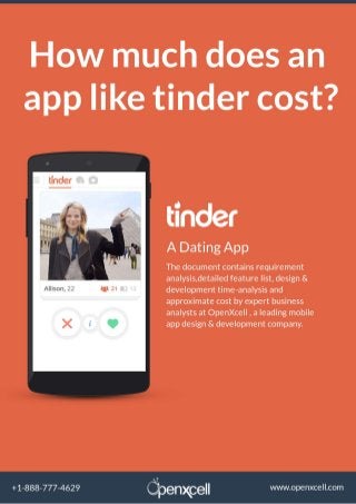 Want to Build an app Like Tinder, See How much does it cost