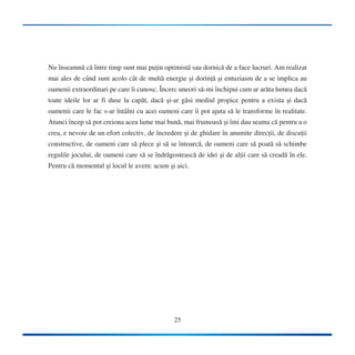 Tinerii de azi, guvernantii de maine 