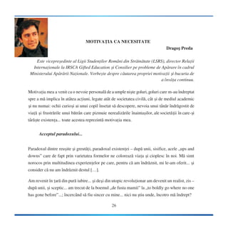 Tinerii de azi, guvernantii de maine 