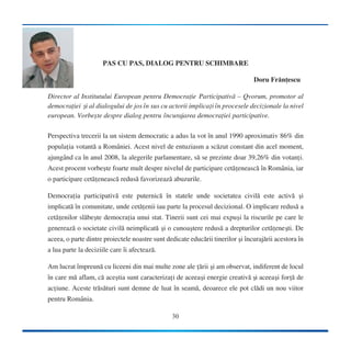 Tinerii de azi, guvernantii de maine 