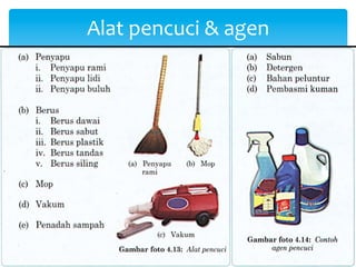 Alat	
  pencuci	
  &	
  agen	
  
 