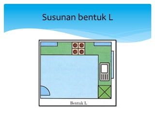 Susunan	
  bentuk	
  L	
  	
  
 