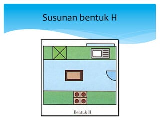 Susunan	
  bentuk	
  H	
  
 