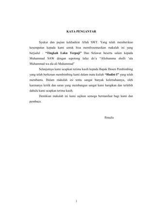 Tingkah Laku Terpuji