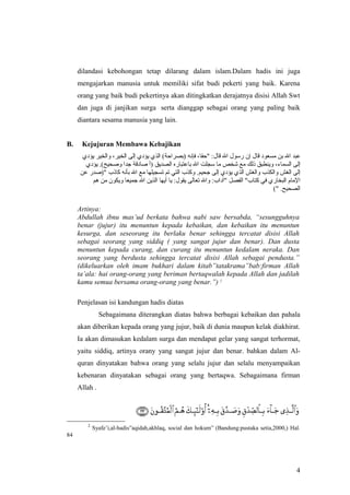 Tingkah Laku Terpuji