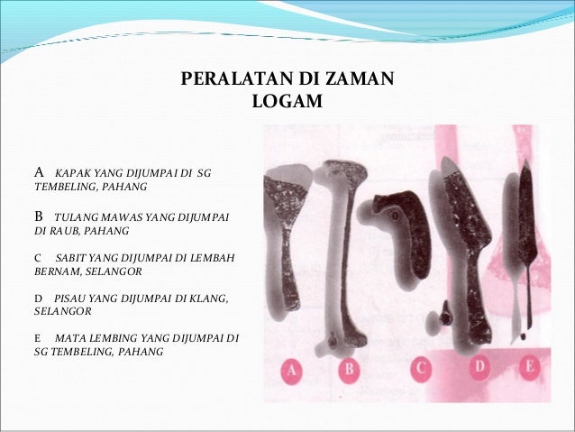 Peralatan Zaman Prasejarah