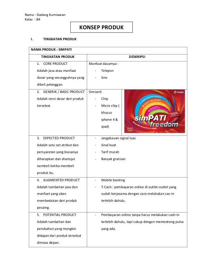 Ilustrasi konsep produk