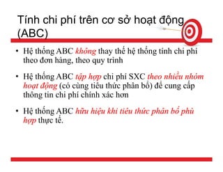 Tính giá thành sản phẩm