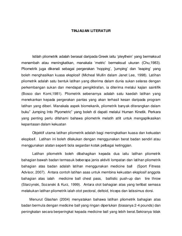 Tinjauan literatur