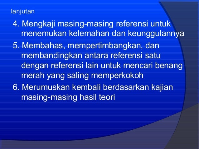Tinjauan pustaka teori Kerangka Berpikir