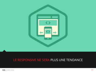 LE RESPONSIVE NE SERA PLUS UNE TENDANCE
107

 