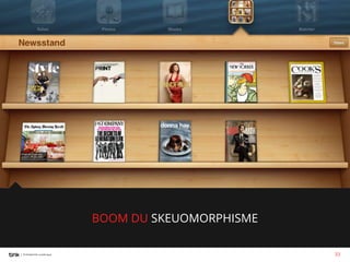 BOOM DU SKEUOMORPHISME
33

 