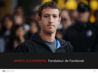 MARCK ZUCKERBERG, Fondateur de Facebook
48

 