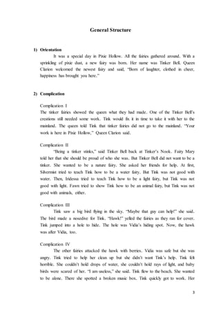 Narative text - Tinkerbell | DOCX