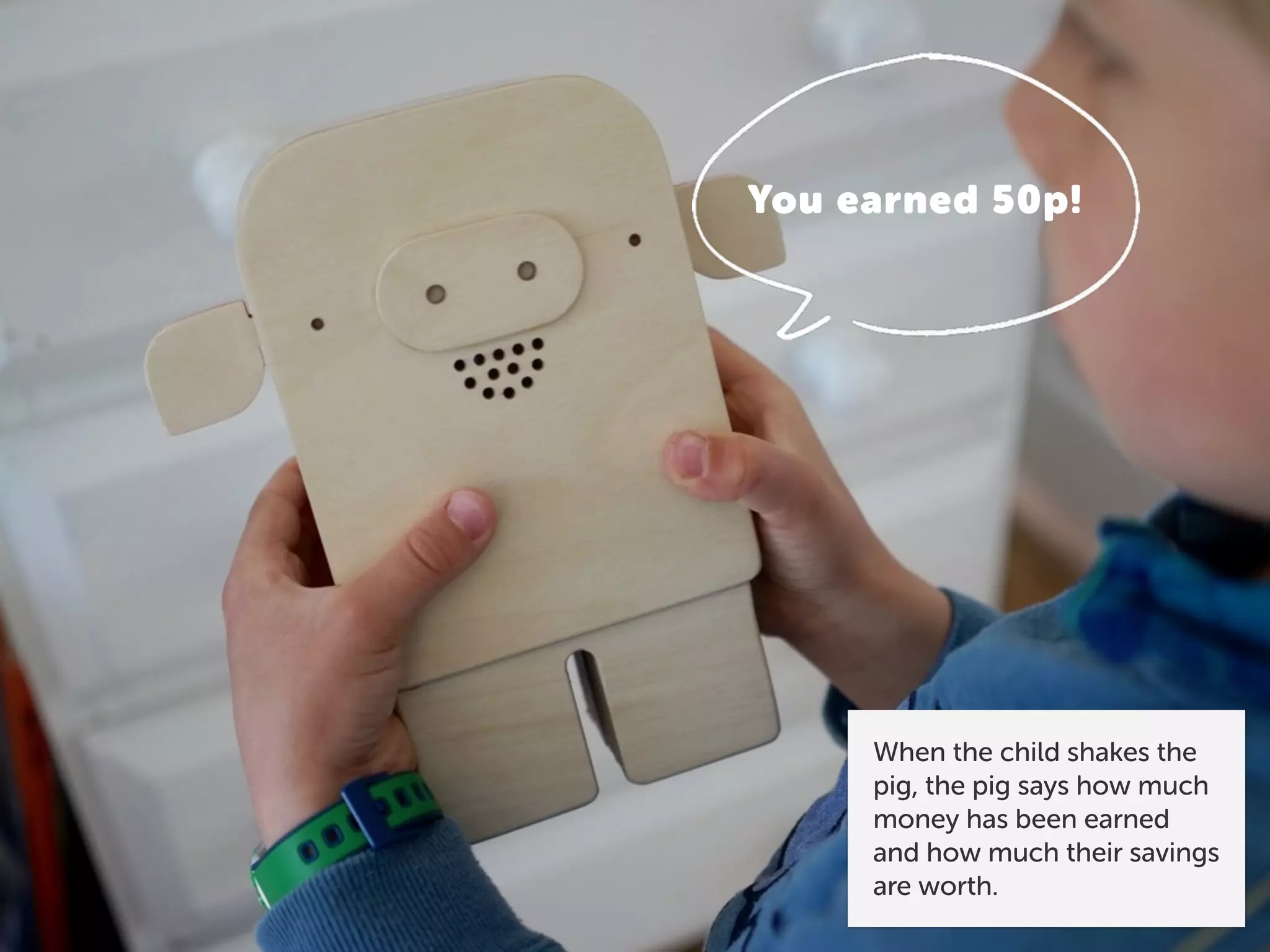 Happy Birthday!
love Granny
But what’s only possible
when the service, object,
data, and the network are
joined?
Maybe the child could
exchange messages with
Grandparents.
 