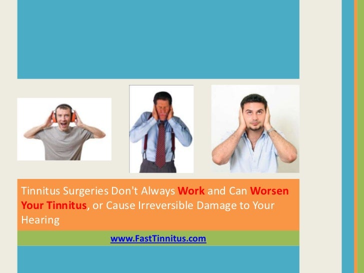 ringing tinnitus