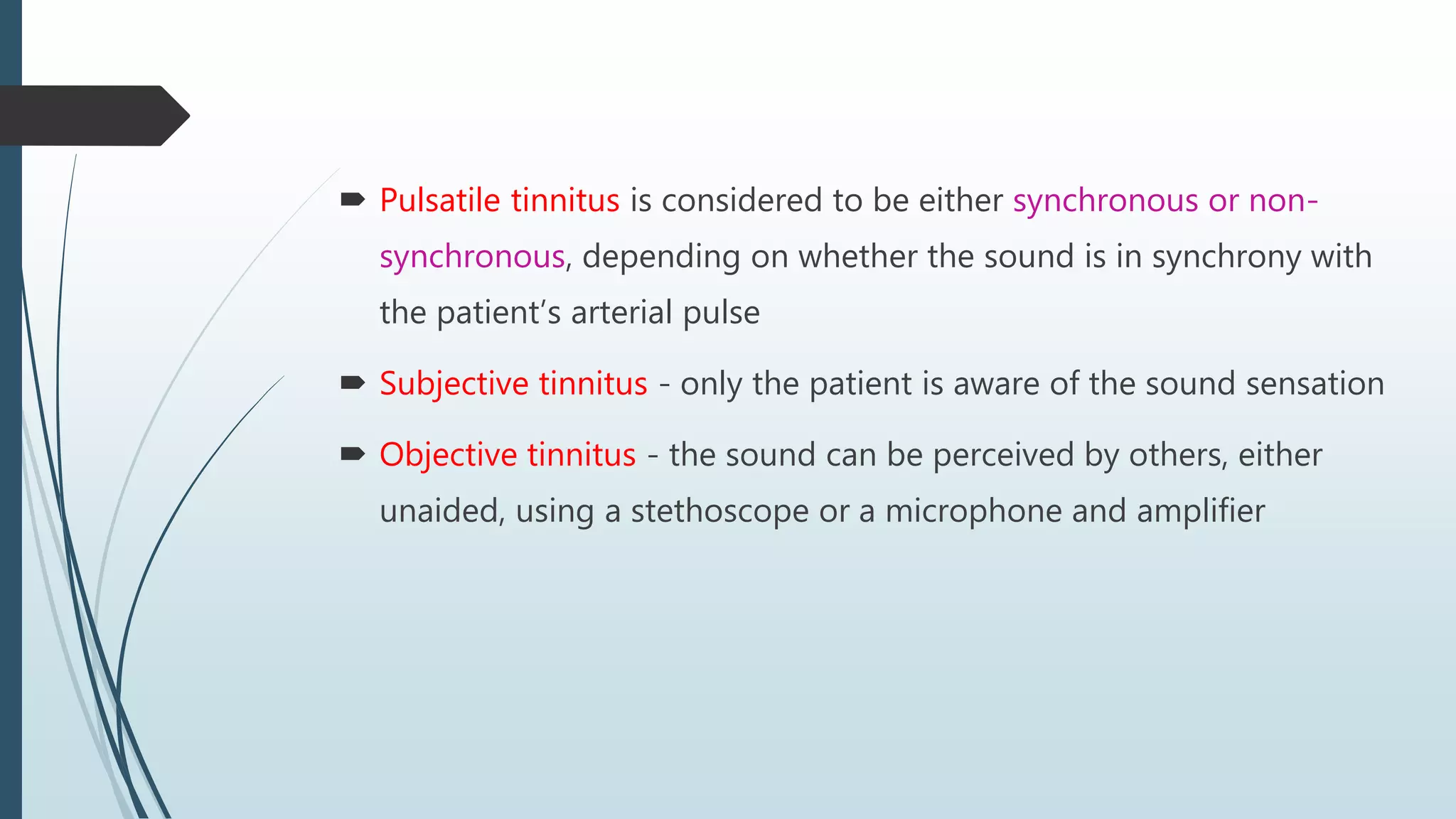 Tinnitus