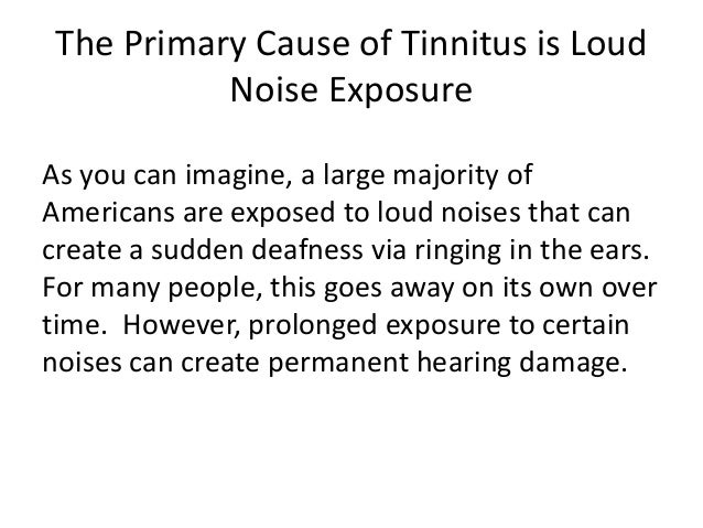 What are some causes of tinnitus?