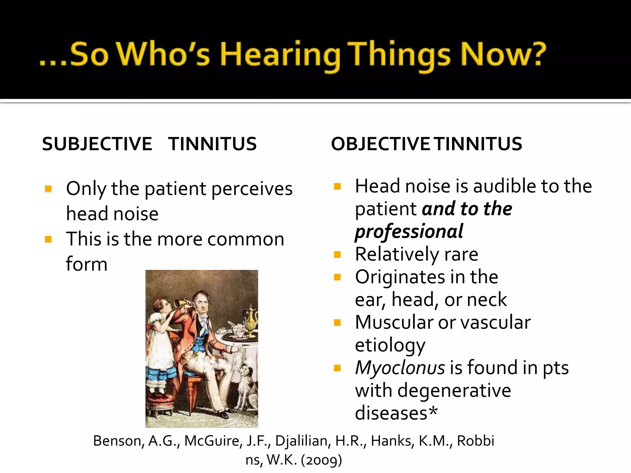Tinnitus | PPT