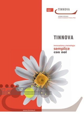 TINNOVA

                      AZIENDA SPECIALE
                      Camere di Commercio Firenze e Prato




                 TINNOVA
                 innovazione e tecnologia

                 semplice
                 con noi




www.tinnova.it
 