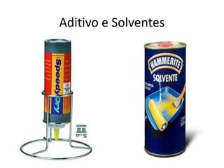 Aditivo e Solventes
 
