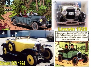 Lincoln 1926 Citroën 5CV 1924 