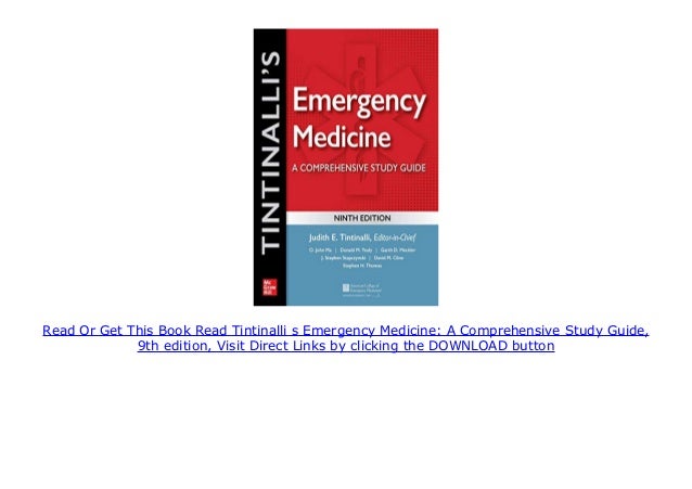 Read Tintinalli s Emergency Medicine: A Comprehensive Study Guide, 9t…