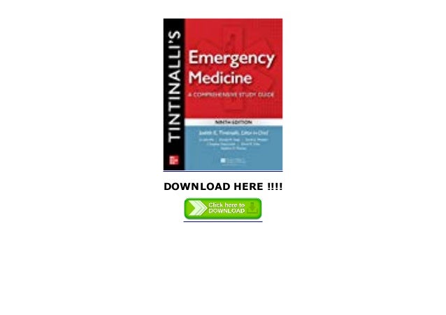News Best Books Tintinalli's Emergency Medicine: A Comprehensive Study