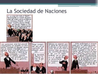 La Sociedad de Naciones
 