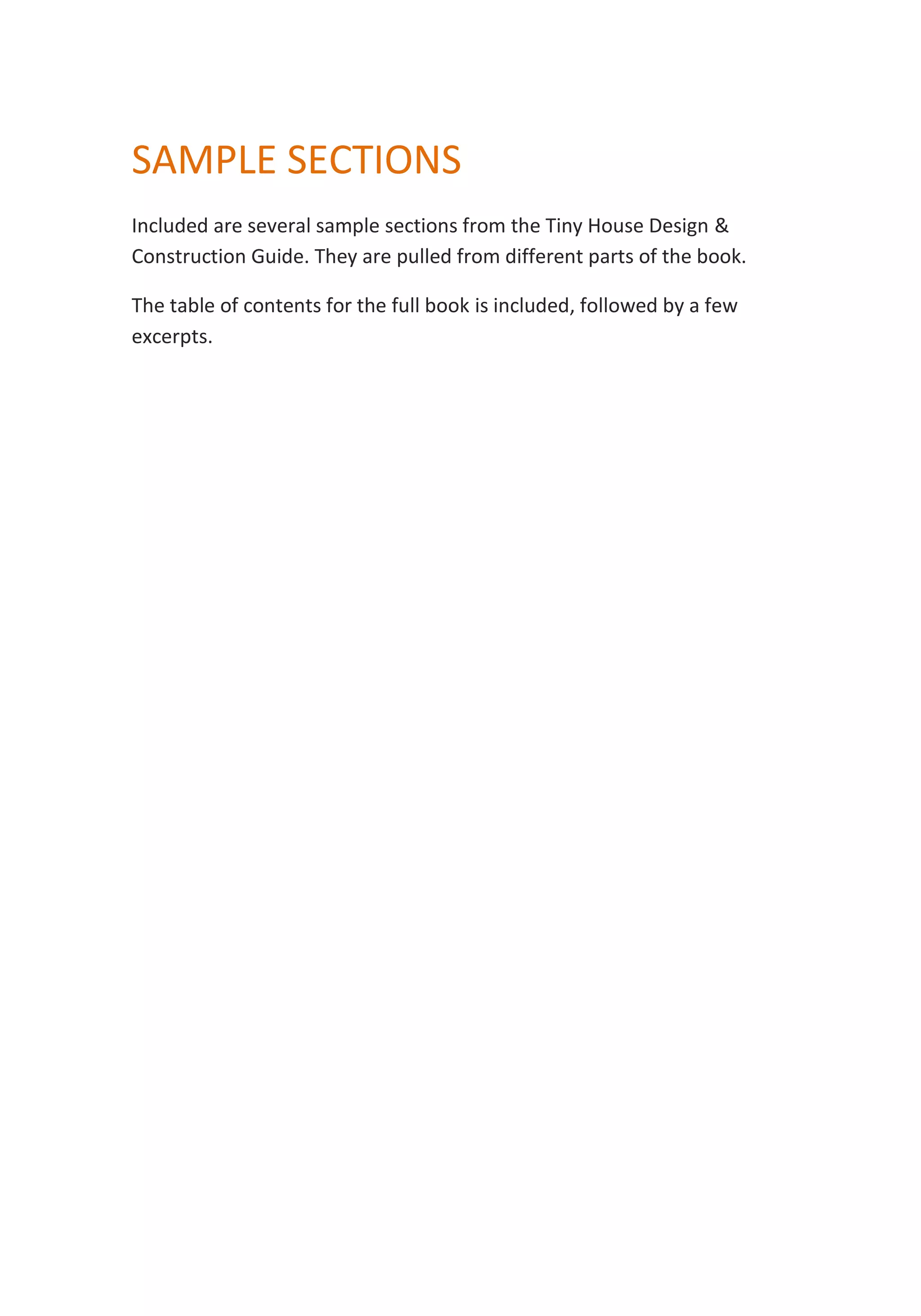 Tiny house-design-and-construction-guide-sample | PDF