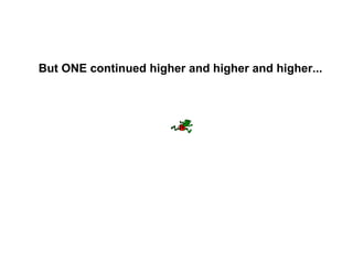 But ONE continued higher and higher and higher...   