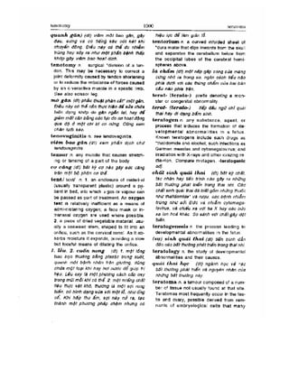 Từ điển y học anh việt