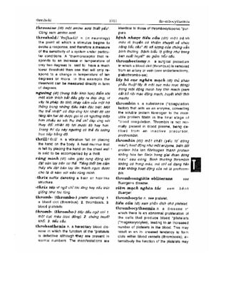 Từ điển y học anh việt