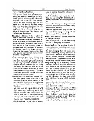 Từ điển y học anh việt