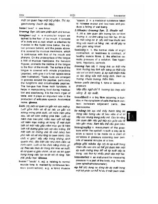 Từ điển y học anh việt