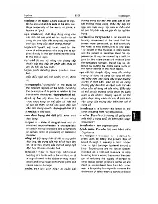 Từ điển y học anh việt