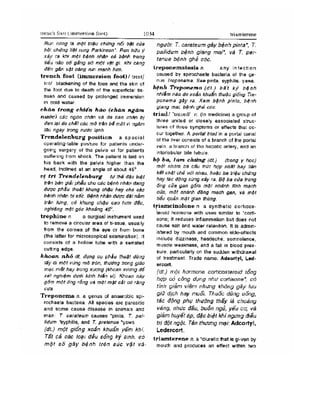 Từ điển y học anh việt