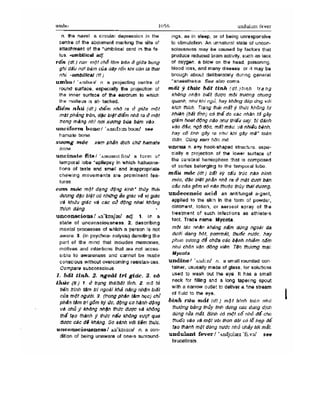 Từ điển y học anh việt