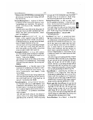 Từ điển y học anh việt