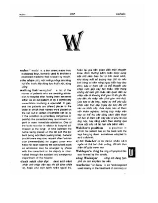 Từ điển y học anh việt