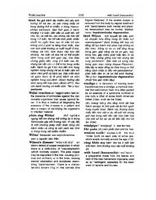 Từ điển y học anh việt