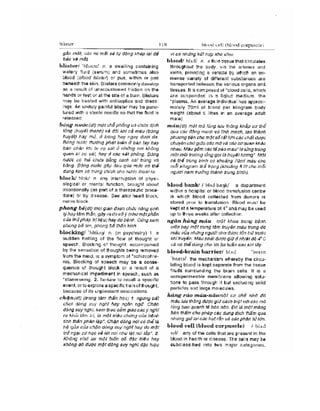 Từ điển y học anh việt