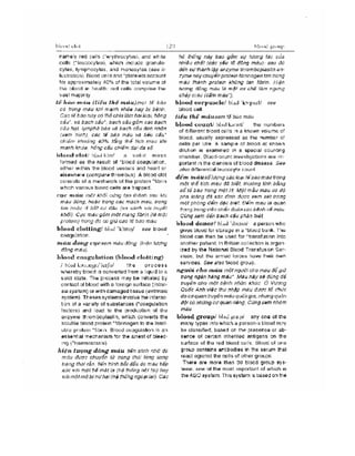 Từ điển y học anh việt