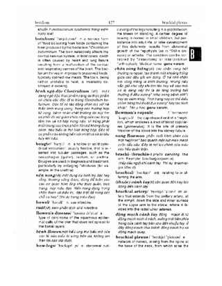 Từ điển y học anh việt