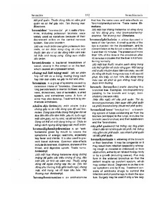 Từ điển y học anh việt